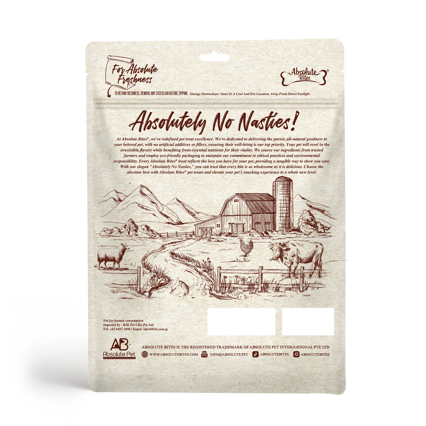 Absolute Bites Single Ingredient Freeze Dried Cat Treats - Salmon (55g)