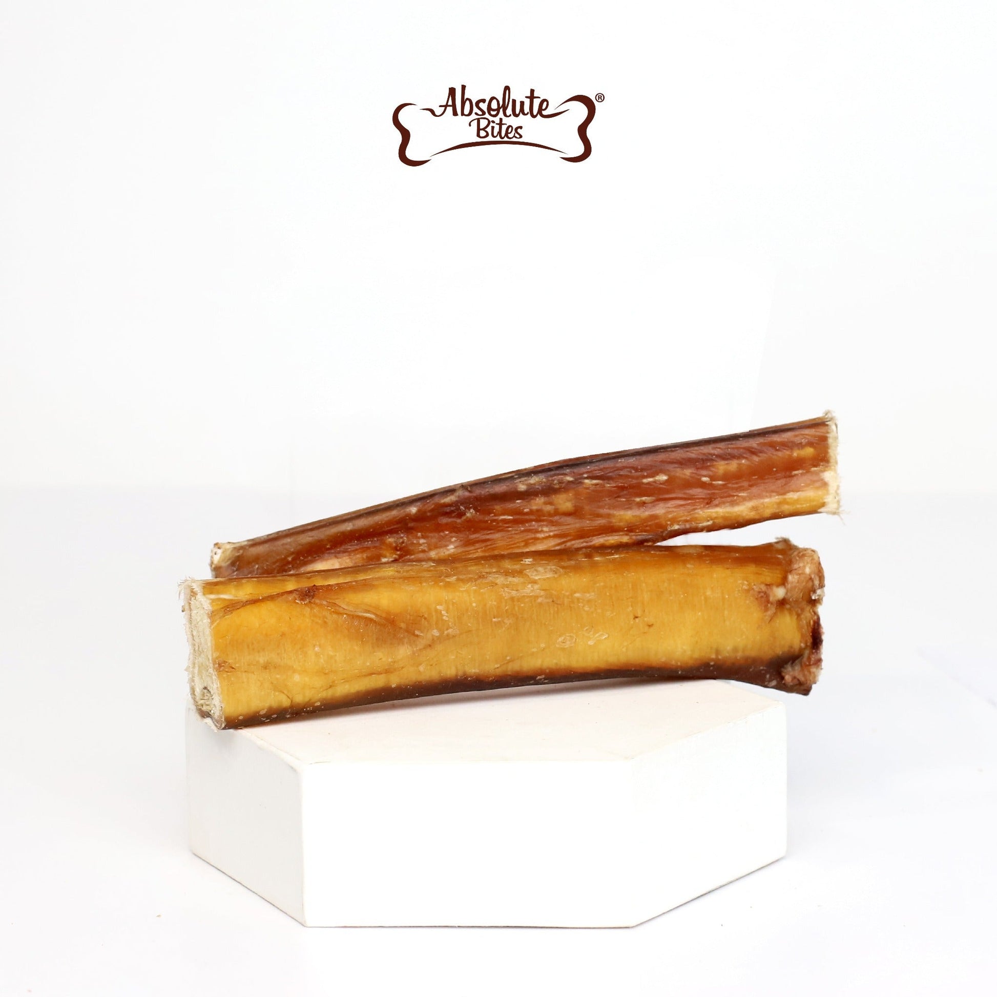 Absolute Bites Single Ingredient Dog Chew - Thick Bully Stick (Medium) | 3pcs