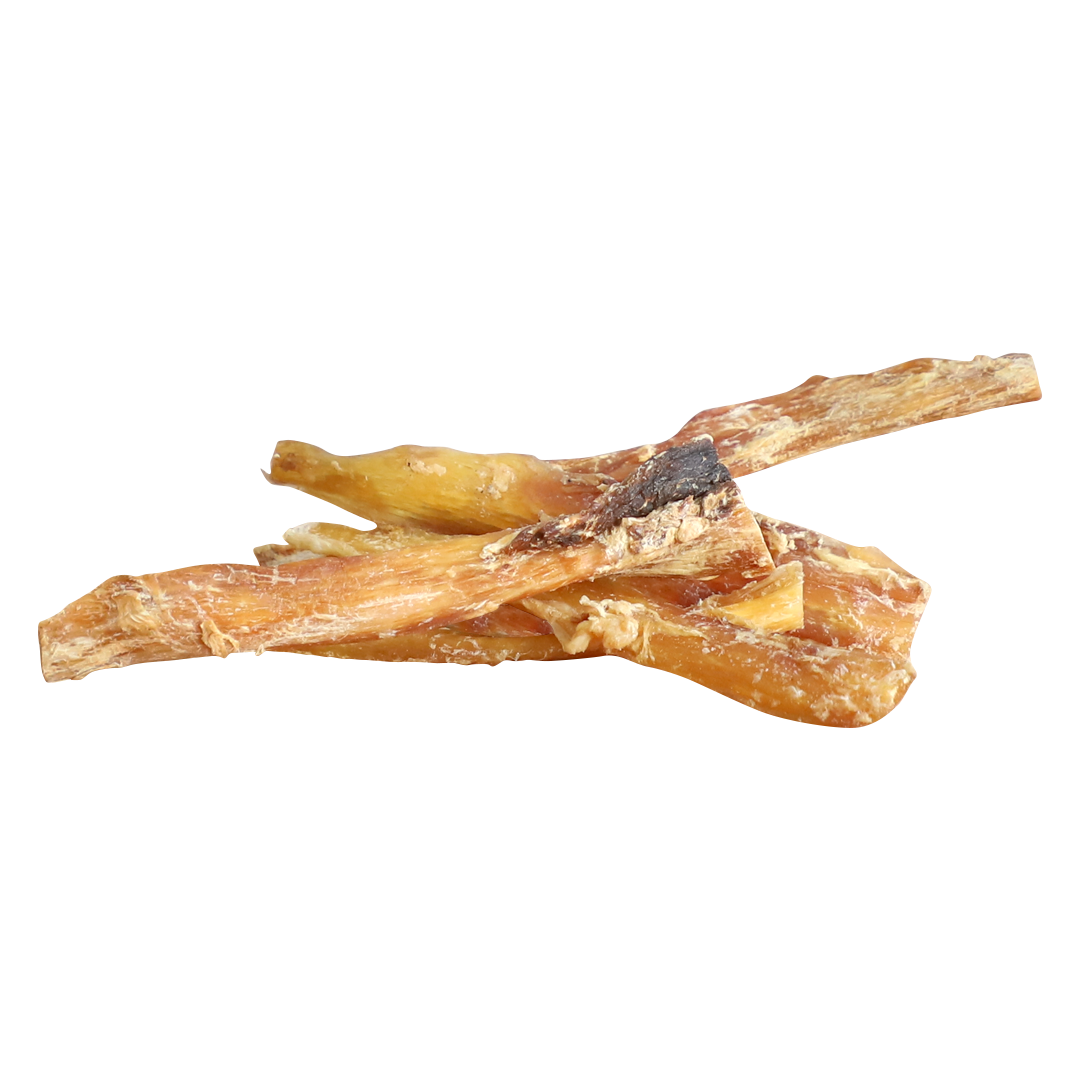 Absolute Bites Air Dried Wild Deer Sinew (150g), high-protein, natural dog treats made from premium wild deer.