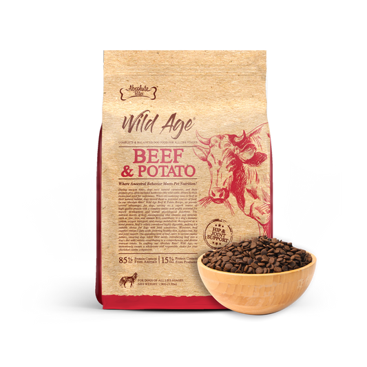 Absolute Bites Wild Age Dry Dog Food - Beef & Potato