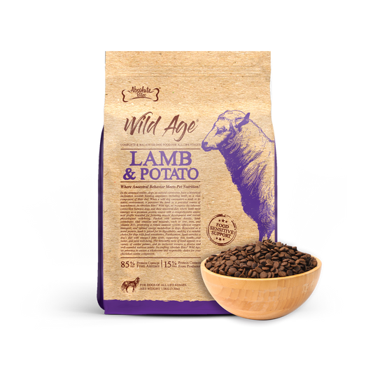 Absolute Bites Wild Age Dry Dog Food - Lamb & Potato