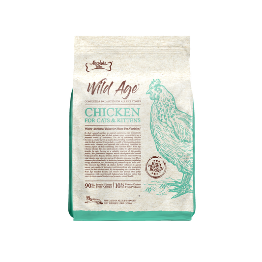 Absolute Bites Wild Age Dry Cat Food | Chicken