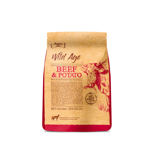 Absolute Bites Wild Age Dry Dog Food - Beef & Potato