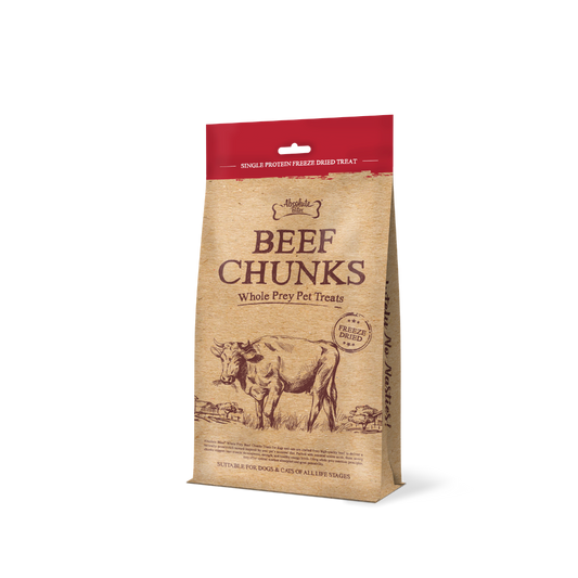 Absolute Bites Single Protein Whole Prey Freeze Dried Treats  - Beef