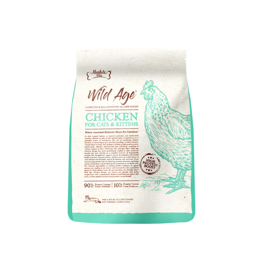 Absolute Bites Wild Age Dry Cat Food - Chicken