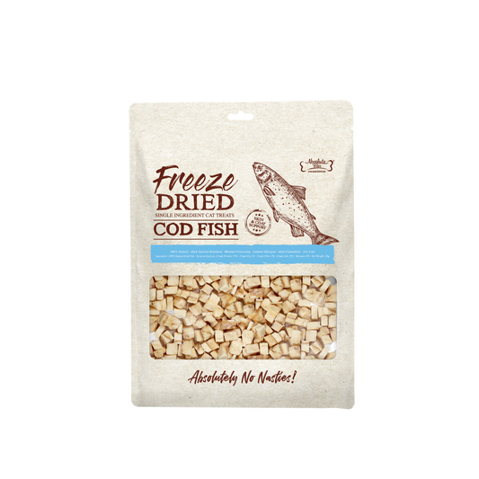 Absolute Bites Single Ingredient Freeze Dried Cat Treats - Cod Fish