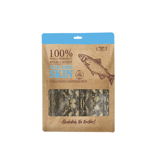 Absolute Bites Single Ingredient Air Dried Treats for Dogs - Cod Fish Platter (60g)