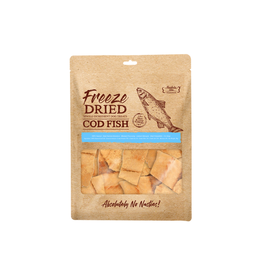 Absolute Bites Single Ingredient Freeze Dried Dogs Treats - Cod Fish