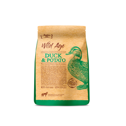 Absolute Bites Wild Age Dry Dog Food - Duck & Potato