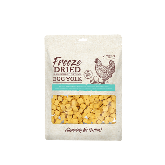 Absolute Bites Single Ingredient Freeze Dried Cat Treats - Egg Yolk (60g)
