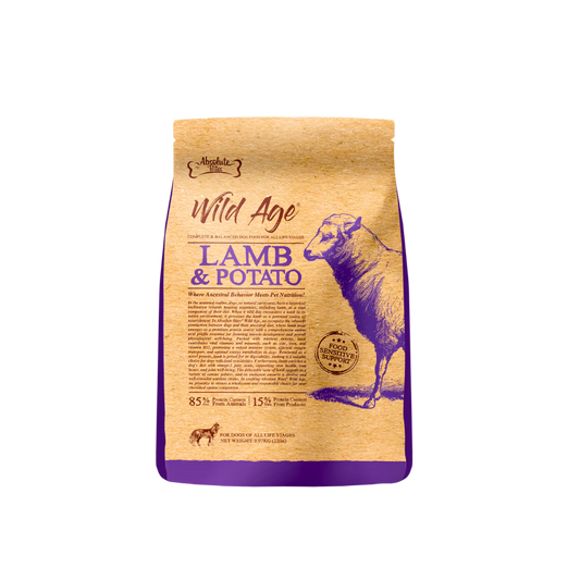 Absolute Bites Wild Age Dry Dog Food - Lamb & Potato