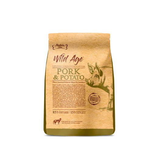 Absolute Bites Wild Age Dry Dog Food - Pork & Potato