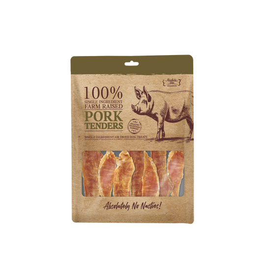 Absolute Bites Single Ingredient Air Dried Treats for Dogs - Pork Tenderloin (90g)