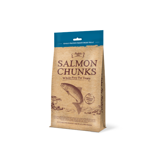 Absolute Bites Single Protein Whole Prey Freeze Dried Treats  - Salmon