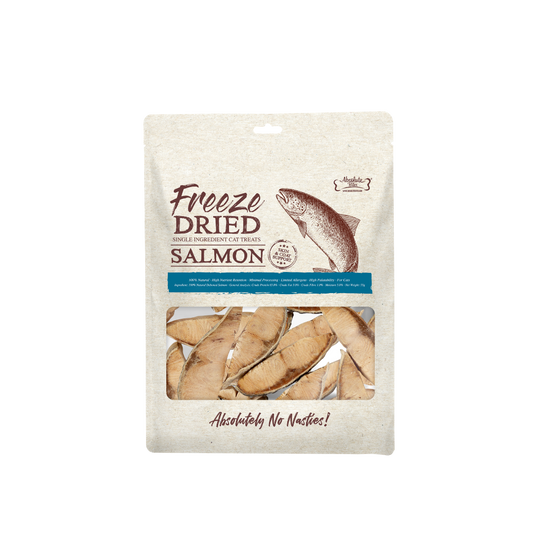 Absolute Bites Single Ingredient Freeze Dried Cat Treats - Salmon (55g)