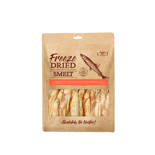 Absolute Bites Single Ingredient Freeze Dried Dog Treats - Smelt (40g)