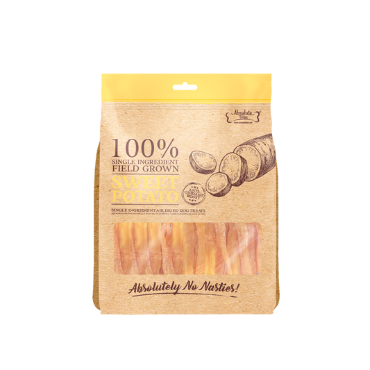 Absolute Bites Single Ingredient Air Dried Treats for Dogs - Sweet Potato (900g)