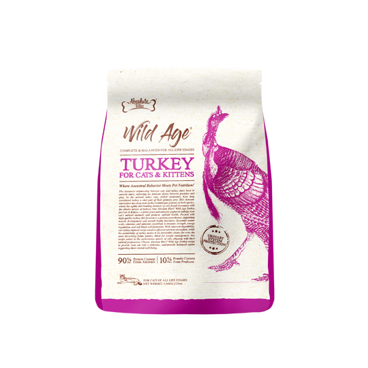 Absolute Bites Wild Age Dry Cat Food | Turkey